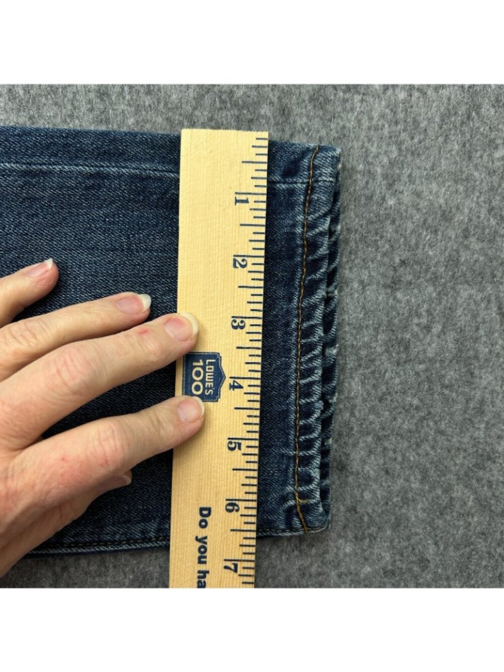Gap Relaxed Boyfriend Jeans Women's Size 26 Button Fly Distressed Denim - Picture 11 of 12